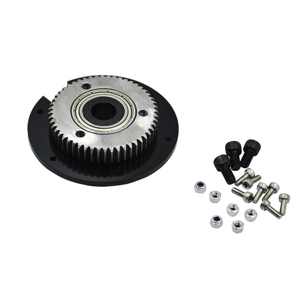 Upgrade Rotary Metal Gear Plate With Pinion For Huina 1592 & 1550 Rc Excavator Parts Accessories